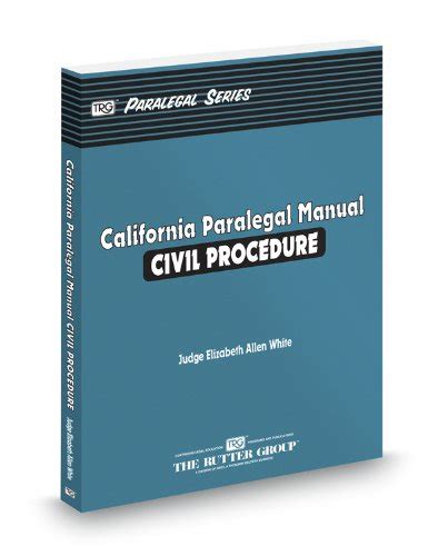 California paralegal manual civil procedure 2012 ed. - Barcelona a mediados del siglo xv.