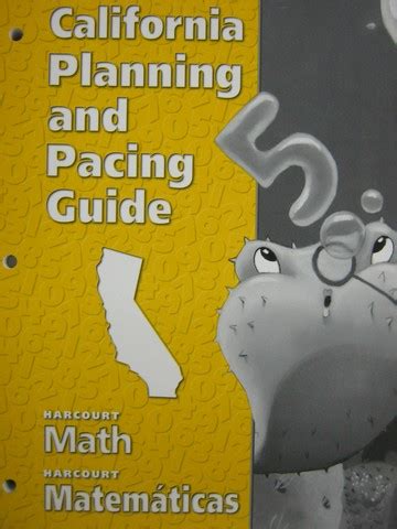 California planning and pacing guide harcourt math grade 1. - Côtes et gestion côtière par michael hill.