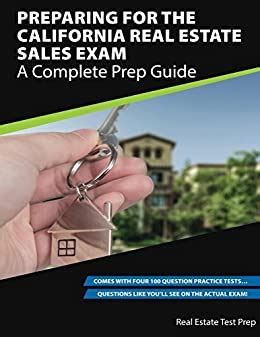 California real estate sales exam a complete prep guide. - Manuale del metal detector metor 200.