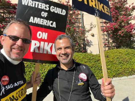 California religious leaders march with striking writers, actors outside Warner Bros. studios