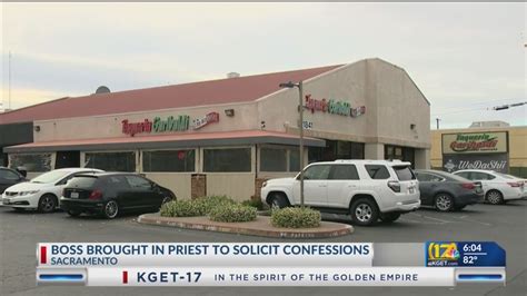 California restaurant allegedly offered employees 'priest' to confess 'workplace sins'