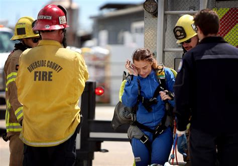 California skydiver survives crash into electrical lines ‘without a scratch’