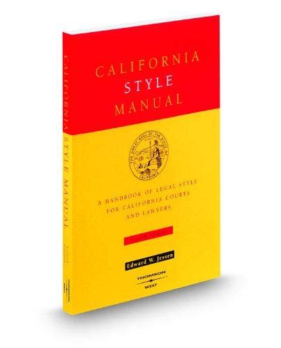 California style manual vs blue book. - Het verdriet waarop je kan dansen.