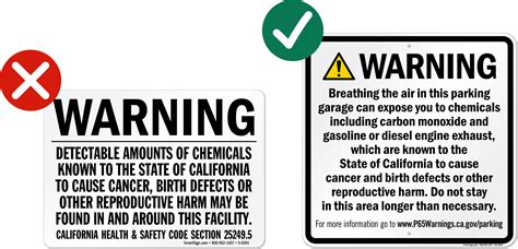 California updates Proposition 65 warnings for facilities SmartSign Blog