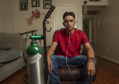 California workers who cut countertops. Leobardo Segura Meza, 27, of Pacoima, California, suffers from silicosis, an incurable lung disease that has been afflicting workers who cut and polish engineered stone high in crystalline silica. 