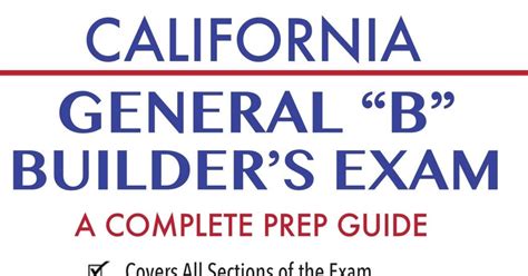 Full Download California Contractor General Building B Exam A Complete Prep Guide By Zr Learning