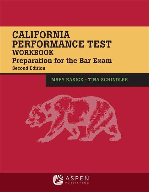 Download California Performance Test Workbook Preparation For The Bar Exam By Mary Basick