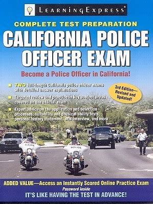 Full Download California Police Officer Exam By Learningexpress