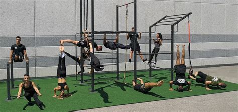 Calisthenics gym. Calisthenics is using your own body weight to exercise rather than an external weight. It is a form of resistance training. A calisthenic can be a warmup for another training exercise or a full workout on its own. Examples of calisthenics include push-ups, jumping jacks, and lunges. You can reap several benefits from calisthenics. 