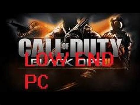 Call Of Duty Black Ops 2 Low end config (tutorial) - YouTube