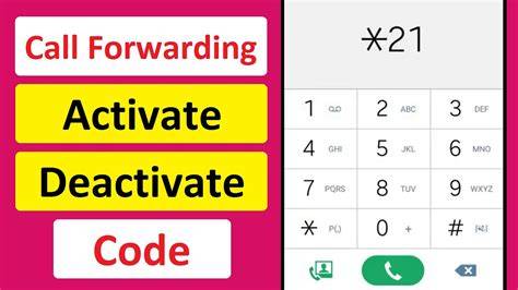Call forwarding deactivate code.  Before diving Activate/Deactivate Ca...