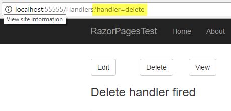 Call method in razor page.  Razor Pages Handlers or Handler Methods.  Feb 7, 20...