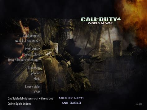 Call of duty 5 co-op LanFix + parches + multijugador + mods