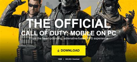 Call of duty mobile download pc emulator tencent