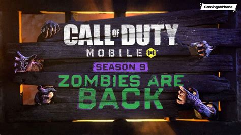 Call of duty mobile update.  Haunted maps and zombies return in Season 9 ...