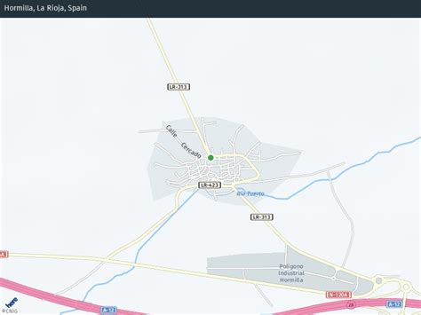 Callejero de Hormilla Plano y mapa. Tráfico en directo