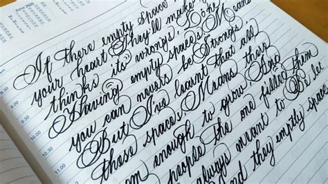 Calligraphy Cursive Handwriting Paragraph Goimages Data