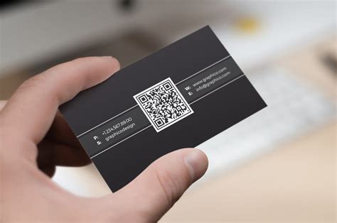 Calling Card With Qr Code