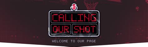 Calling our shot. Things To Know About Calling our shot. 
