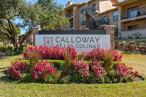 B- epIQ Rating. Read 443 reviews of Calloway at Las Colinas in Irving, TX with price and availability. Find the best-rated apartments in Irving, TX.. 