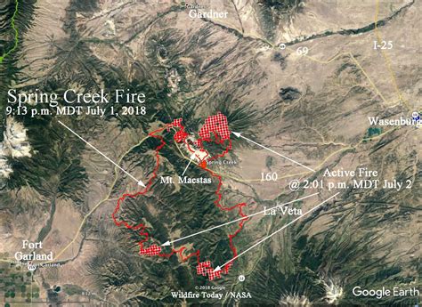 Calm conditions stall Spring Creek fire’s growth ahead of red flag warning