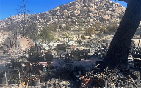 Calm shattered: Southern California Highland fire destroys retirees’ home