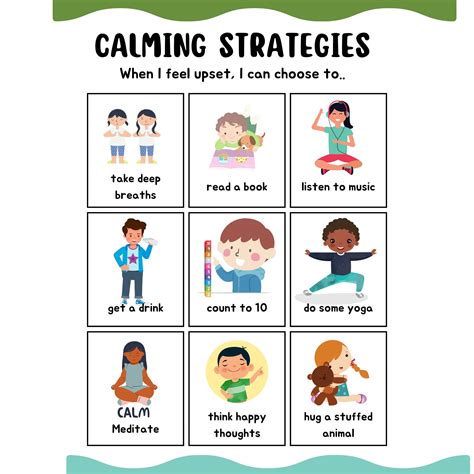 Calming strategies. Sep 27, 2017 ... 10 Calming Strategies For Managing Conflict · Slow down. When you first notice your stress rising, slow down your reactions. · Breathe. Take a .... 