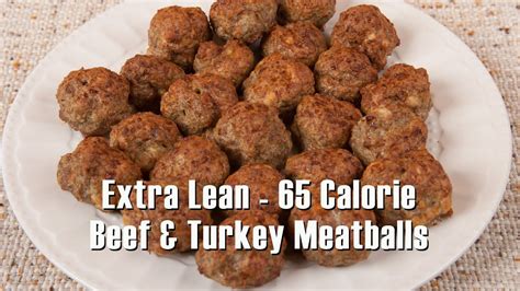 Calories in 1 large meatball of Lean or Extra Lean Ground Beef Meatball…