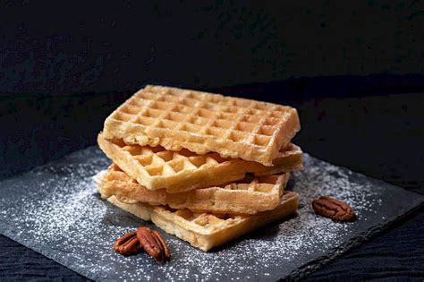 Calories in Belgian Waffle - Calorie, Fat, Carb, Fiber,