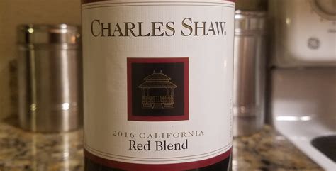 Calories in California Red Wine Blend from Charles Shaw