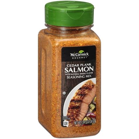 Calories in Cedar Plank Salmon, Seasoning from McCormick …