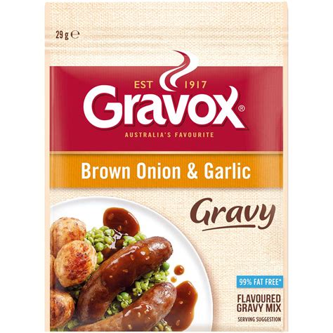 Calories in Gravox Gravy Mix Brown Onion Calorie Counter …