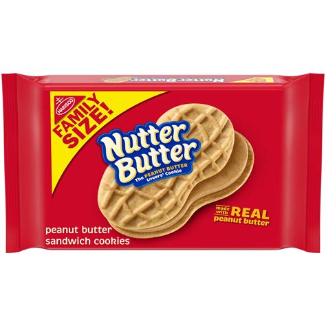 Calories in Nutter Butter, Sandwich Cookies, Peanut Butter from …