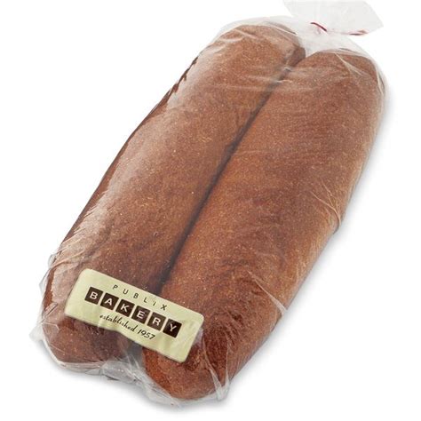 Calories in Publix 100% Whole Wheat Sub Roll and Nutrition Facts