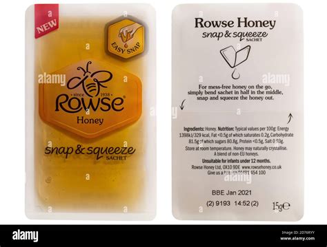 Calories in Rowse Honey - Nutritional Information and Diet Info