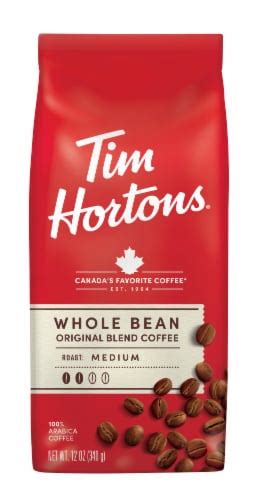 Calories in Tim Hortons Coffee, Medium Roast, Original Blend, K …