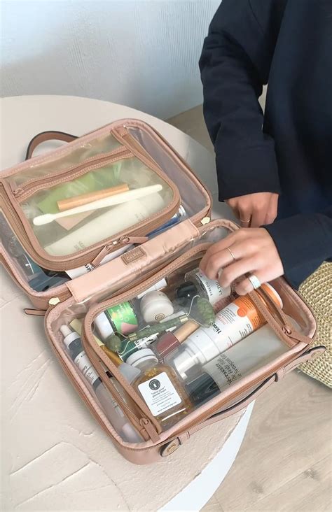 Calpak cosmetic case. Calpak Clear Cosmetics Case. $95. Calpak. Cult-favorite travel and organization brand Calpak knows a thing or two about seamless travel. This handy carrying case holds a truly astonishing amount ... 