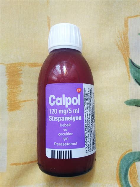 Calpol 120 mg 5 ml suspansiyon