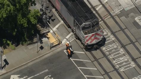 Caltrain hits, kills person in Redwood City