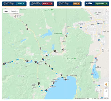 "Please research chain control locations as Caltrans is currently working to update chain control descriptions for consistency with internet mapping, like Google Maps and Mapquest," the agency said.