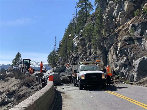 Update 10:30 a.m. SOUTH LAKE TAHOE — Caltrans said pers