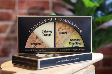 Calveley Mill launches its Famous Four Half Cheese Wheel