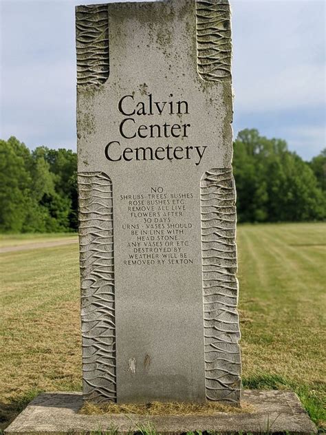 Calvin Center Cemetery - Find a Grave