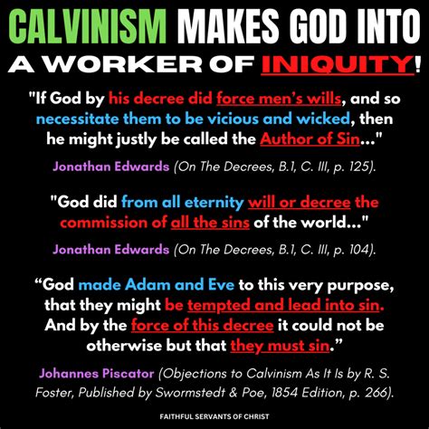 Calvinism: God