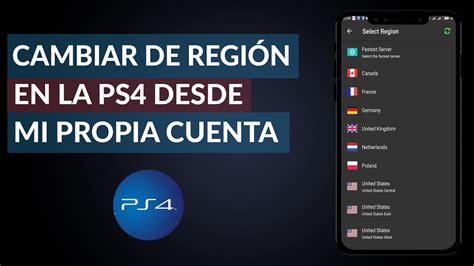 Cambiar region ps4.  Despl&aacute;zate hacia abajo y selecciona &laquo;Consola&raquo;...