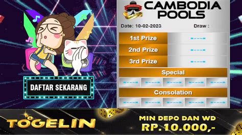 Cambodia live draw hari ini tercepat. Bonus deposit member baru slot.