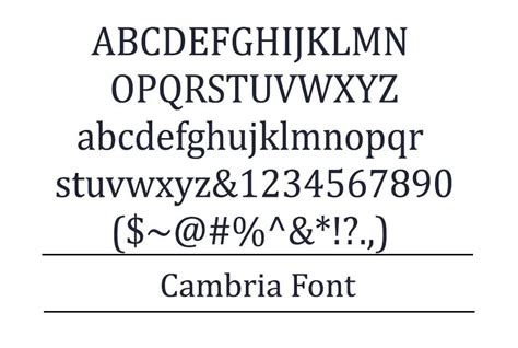 Cambria Font Download For Android