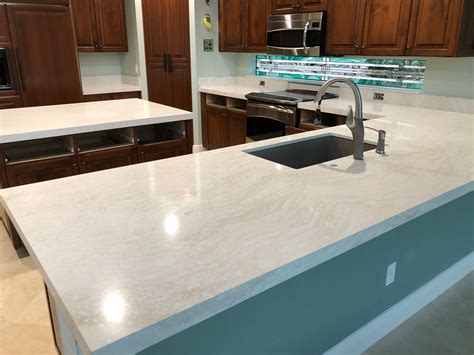 Cambria Ironsbridge quartz countertops installation