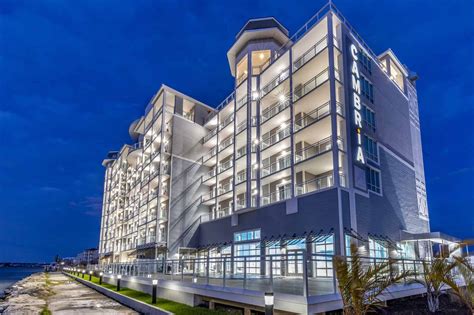 Mar 9, 2024 · Book direct at the Cambria Hotel Ocean City - Bayfront. This upscale hotel is near Ocean City Boardwalk and Jolly Roger at the Pier. On-site restaurant.