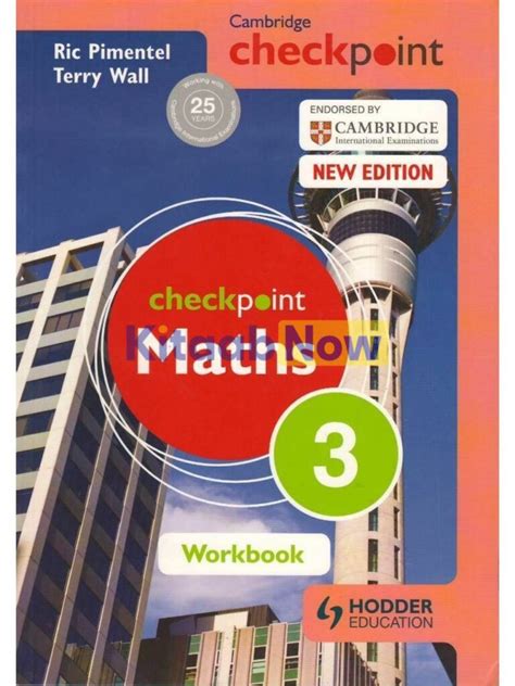 Cambridge Checkpoint Maths Workbook 3